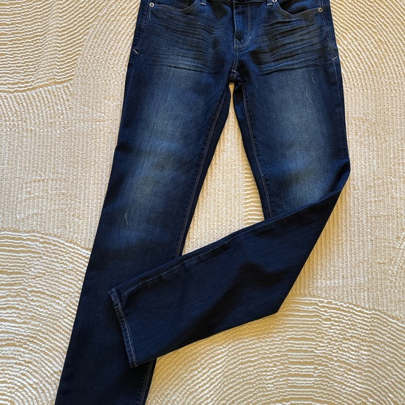 Express Dark Blue Stella low rise skinny Jean - Picture 2 of 12